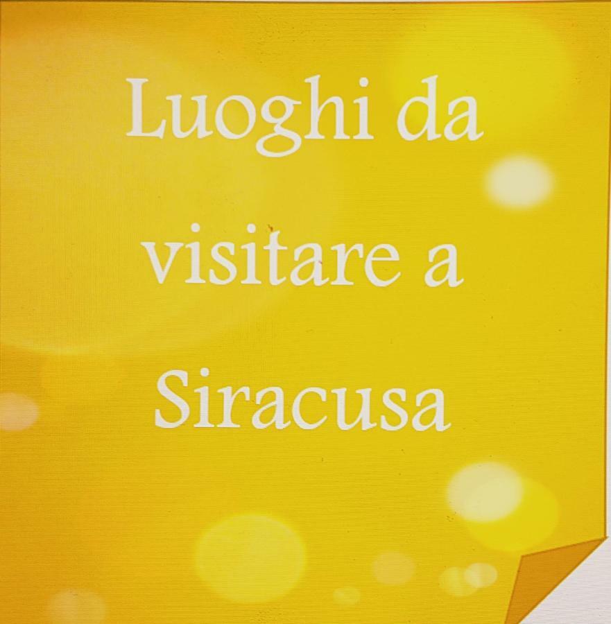 A Casa Dei Miei Villa Syracuse Buitenkant foto